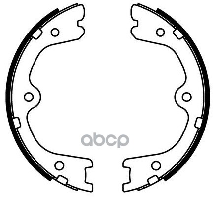 Колодки тормозные барабанные задние SB Nagamochi арт. BS22002