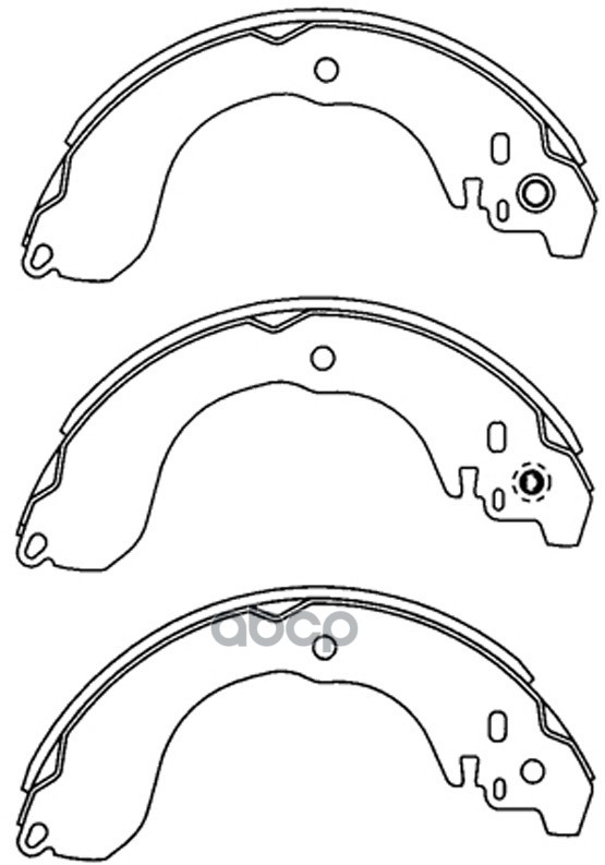 Колодки тормозные барабанные задние SB Nagamochi арт. BS22264