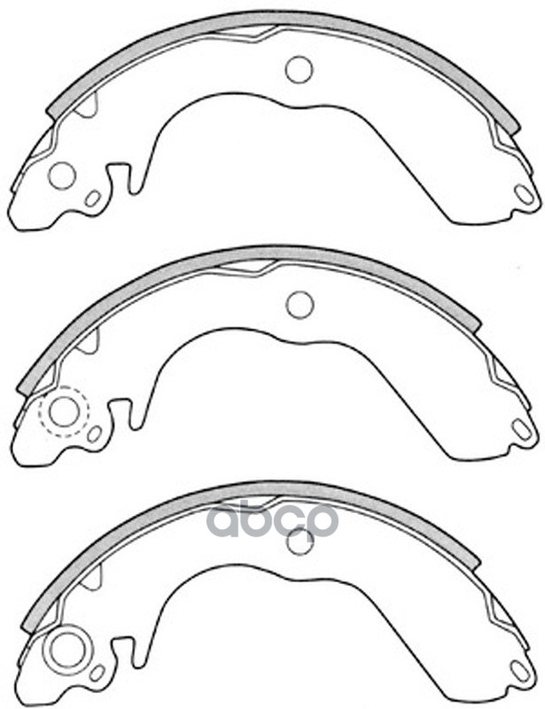 Колодки тормозные MITSUBISHI eK-Active 0119, eK-series 0106, eK-Sport BS23707 SB Nagamochi арт. BS23707