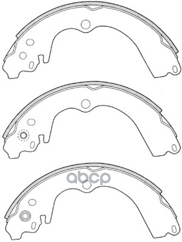 Колодки тормозные барабанные задние SB Nagamochi арт. BS27747
