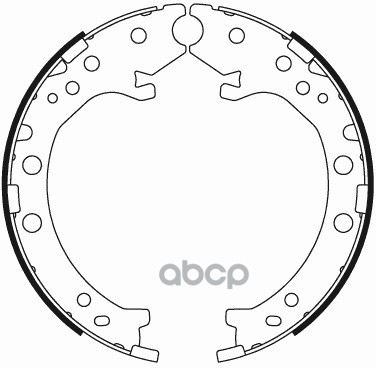 Колодки тормозные барабанные задние SB Nagamochi арт. BS28003