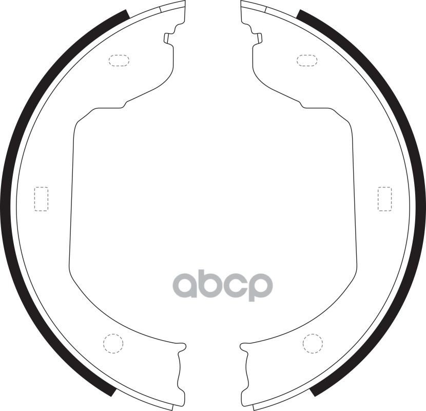 Колодки стояночного тормоза BMW E60/E65/E83/E53/E70/VW T5 03-09/TOUAREG 2.5D 03-10 BS32589 SB Nagamochi арт. BS32589