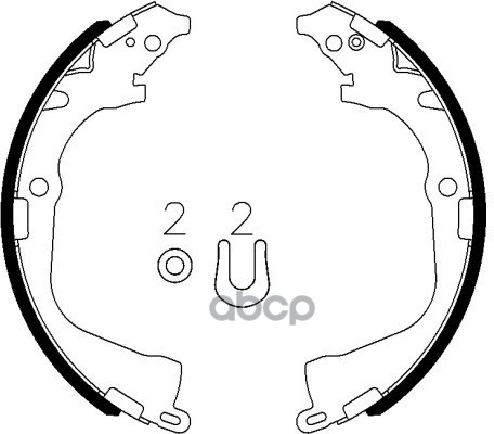 Колодки тормозные барабанные задние SB Nagamochi арт. BS33001