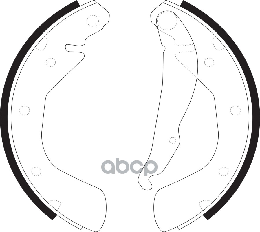 Колодки тормозные барабанные SB Nagamochi арт. BS34622