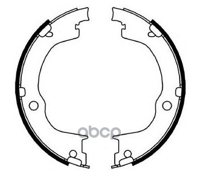 Колодки тормозные барабанные задние SB Nagamochi арт. BS34667