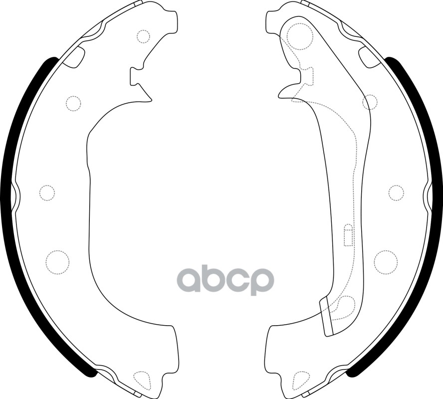 Колодки тормозные барабанные задние SB Nagamochi арт. BS51002