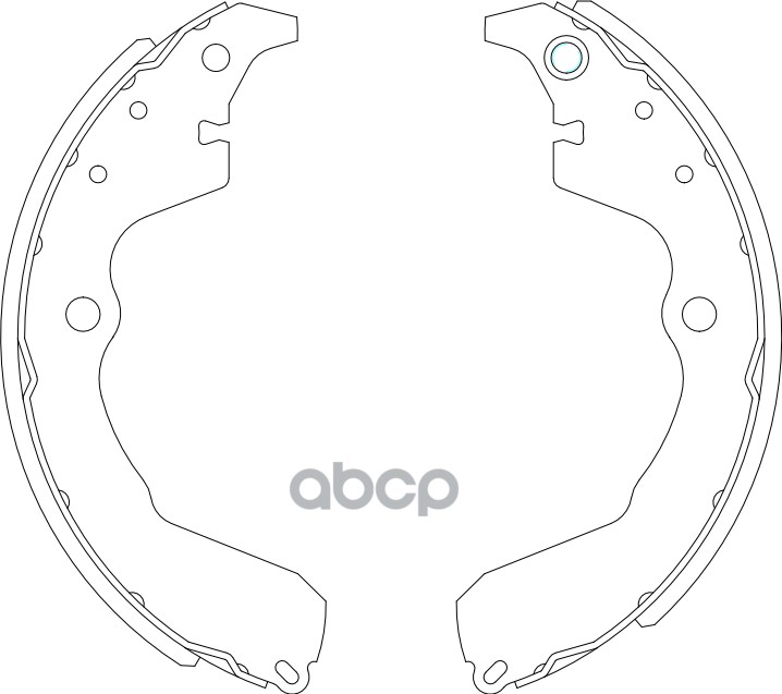 Колодки тормозные барабанные задние SB Nagamochi арт. BS52002