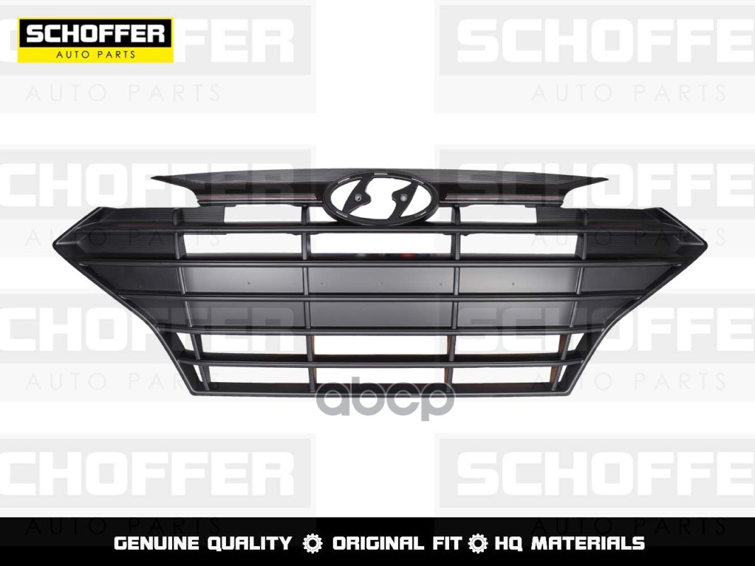 Решетка Радиатора Полоска Хром Hyundai Elantra (Vi 2018-2020) Ad Рестайлинг Schoffer Shf02713 SCHOFFER арт. SHF02713
