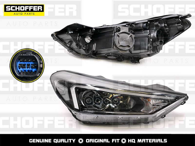 Фара Правая Hyundai Tucson 18-21 Schoffer Shf12149 SCHOFFER арт. SHF12149