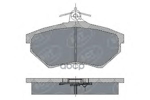 Колод. Торм.задн. Audi A4 1.6/1.8/1.9D 95-00/Volkswagen Pass SCT арт. sp137