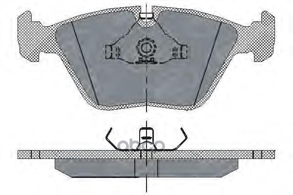 колод. торм.задн. BMW E36 M3/E34/E32/Z3 E36 SCT арт. sp152