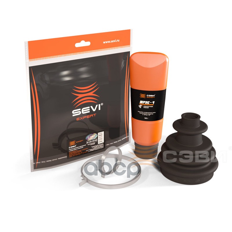 Чехол привода наружный с хомутами и смазкой для а/м RENAULT: LOGAN(05-), SANDERO(08-), CLIO(9 SEVI арт. 61205030