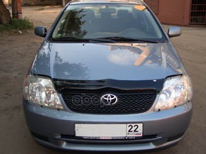 Дефлектор Капота Темный Toyota Corolla 2000-2006/Fielder / Allex / Runx 2000-2003, Nld.stocor0012 / Тойота Королла SIM арт. N...