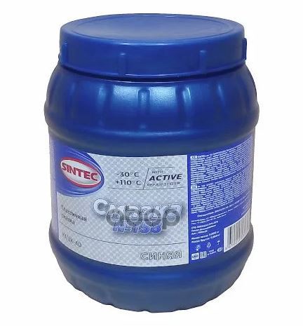Смазка Sintec №158 пласт.тара 800г 80405 SINTEC арт. 80405