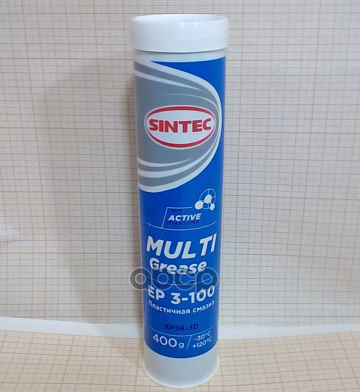 Смазка Multi Grease Ep 3-100 400 Г ( В Тубе) Sintec ( 15Шт.) Синяя SINTEC арт. 80513
