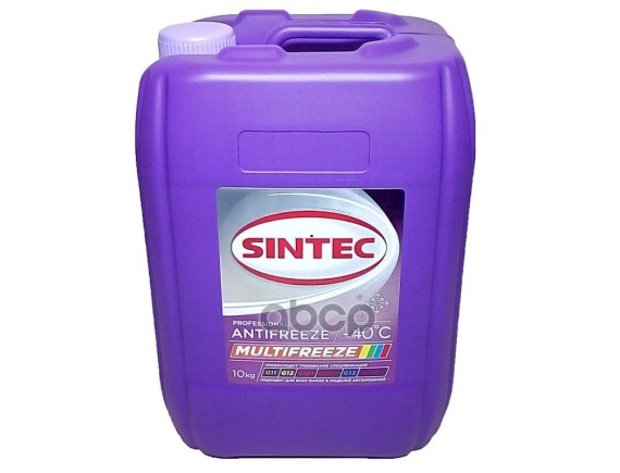 Антифриз готовый фиолетовый Multifreeze 10кг SINTEC арт. 990573