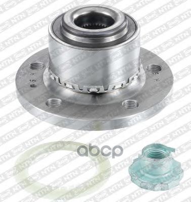 Ступичный узел перед AUDI A1/A2/SKODA FABIA/VW POLO 02- SNR арт. R15732