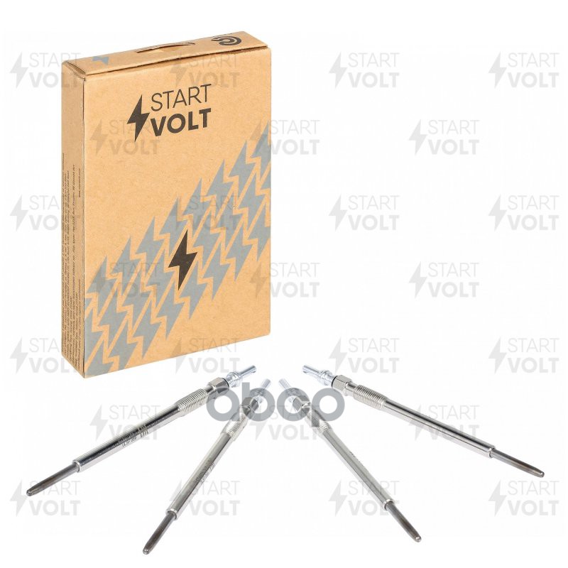 Комплект свечей накаливания (4шт) для автомобилей Great Wall Hover H5 (10-) 2.0D STARTVOLT арт. GLSP516