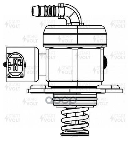 ТНВД для а/м VAG Tiguan (16-)/Kodiaq (16-)/Octavia A7 (12-) 1.4TSI (HPFP 058) STARTVOLT арт. hpfp-058
