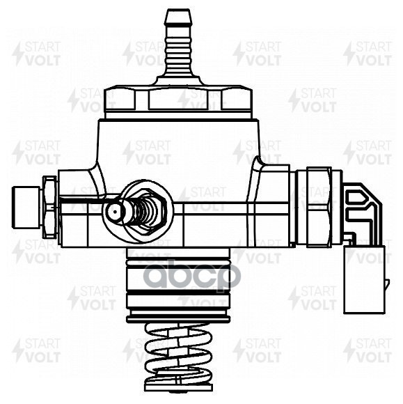 ТНВД для а/м VAG Tiguan (16-) 2.0TSI/Q5 (08-)/Q3 (11-) 2.0TFSI (HPFP 060) STARTVOLT арт. HPFP060