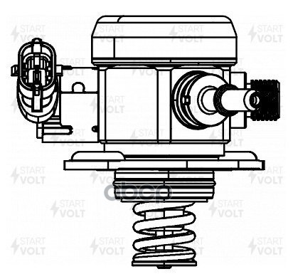 ТНВД для а/м Kia Optima (15-)/Sportage (15-)/Sorento (14-) 2.4i (HPFP 061) STARTVOLT арт. HPFP061