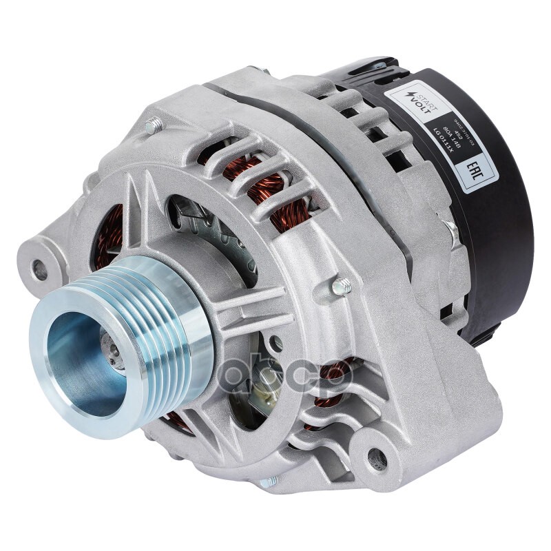 Генератор для а/м Лада 2110-2112/2170-2172 с комб.пр.с 2004г. 80A (LG 0111X) STARTVOLT арт. LG0111X