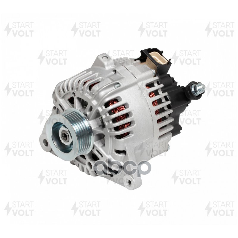 Генератор для а/м Hyundai/KIA Tucson I (04-)/Sportage II (04-)/Santa Fe (00- 2.7i LG08E2 STARTVOLT арт. LG08E2