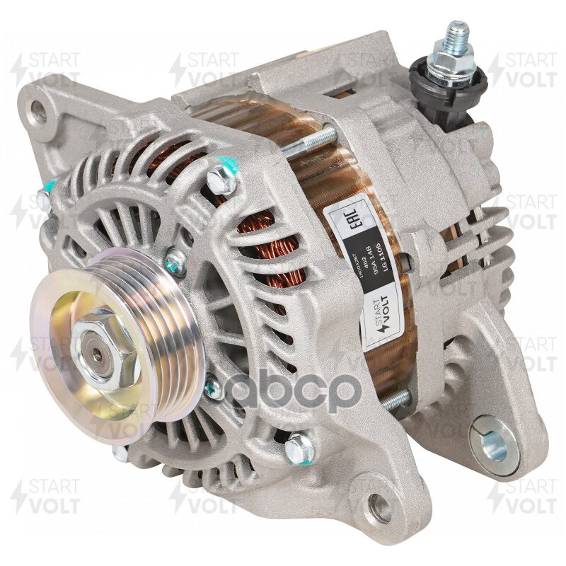 Генератор для а/м Mitsubishi ASX (10-)/Lancer X (07-) 1.6i 95A (LG 1105) STARTVOLT арт. LG1105