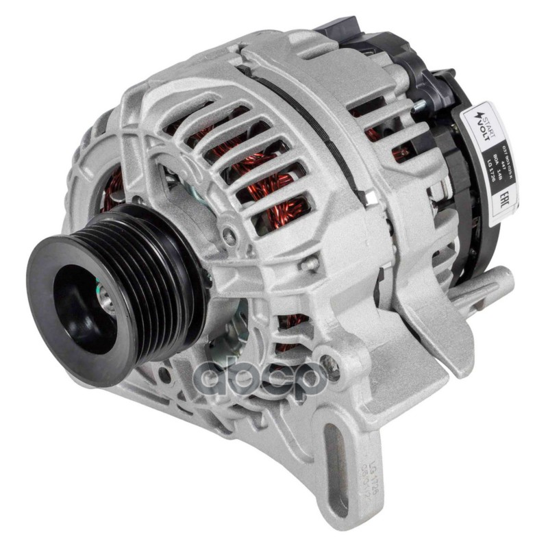 Генератор для а/м VAG Fabia II (07-)/Octavia I (00-)/Polo (09-) 80A (LG 1726) STARTVOLT арт. LG1726