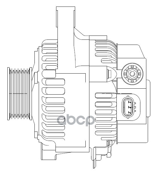 Генератор для а/м Toyota Corolla (01-) 1.4i/1.6i 80A (LG 1902) STARTVOLT арт. LG1902