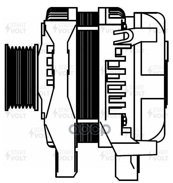 Генератор для а/м Honda CR-V III (06-)/Accord VIII (08-) 2.0i 105A (LG 2304) STARTVOLT арт. LG2304
