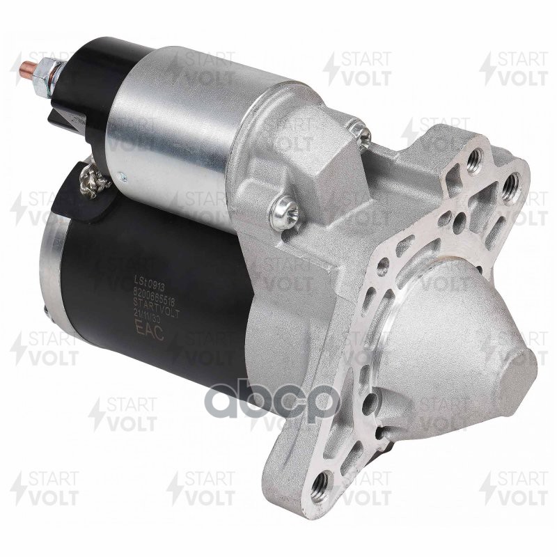 Стартер для а/м Renault Duster (10-)/Megane III (08-) 1.6i 0,9кВт (LSt 0913) STARTVOLT арт. LST0913