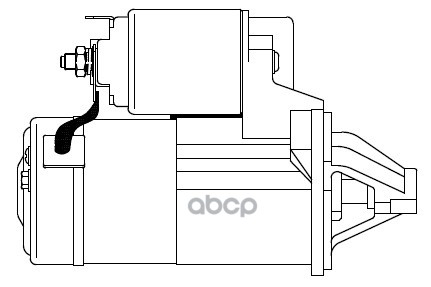 Стартер для а/м BYD F3 (05-) 1.5i 1,1кВт (LSt 2714) STARTVOLT арт. LST2714