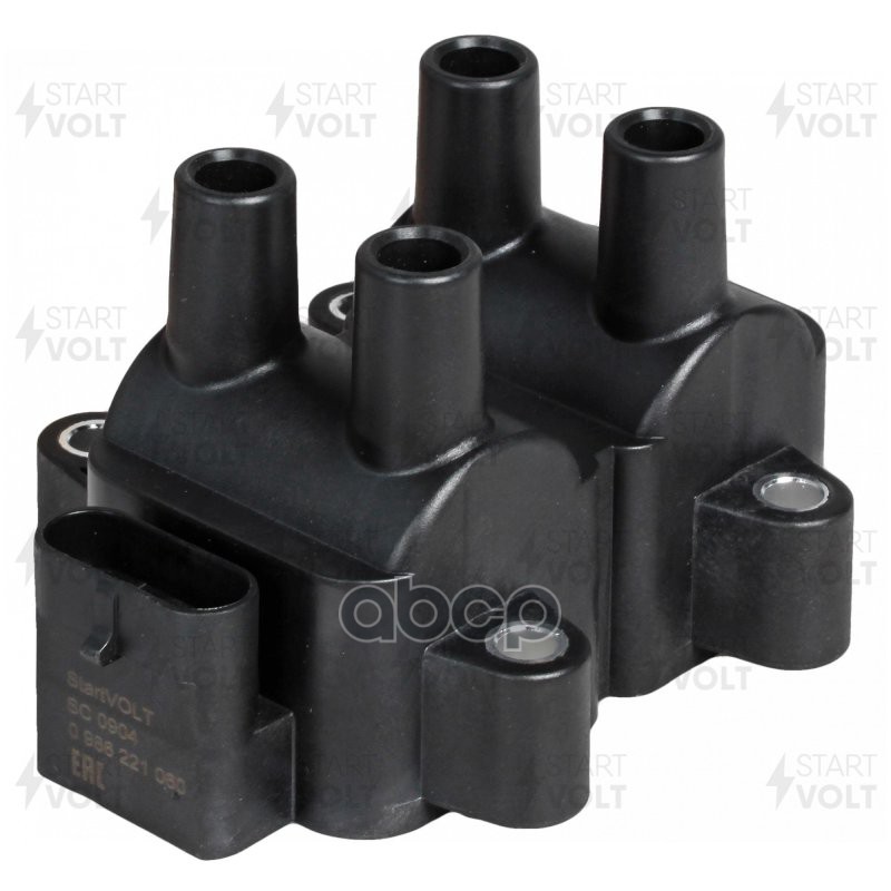 Катушка зажигания для а/м Лада Largus (12-)/Renault Logan (04-) (после 2012г.) 1.6i 8v (SC 0904) STARTVOLT арт. SC0904