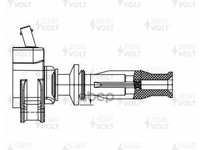 Катушка зажигания для а/м Ford Mondeo IV (07-)/Volvo S60 (10-) 2.0T (SC 1003) STARTVOLT арт. SC1003