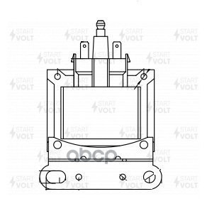 Катушка зажигания для а/м Opel Vectra A (88-)/Ascona C (81-) 1.6i (SC 2104) STARTVOLT арт. SC2104