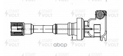 Катушка зажигания для а/м BYD F3 (05-) 1.5i (SC 3010) STARTVOLT арт. SC3010