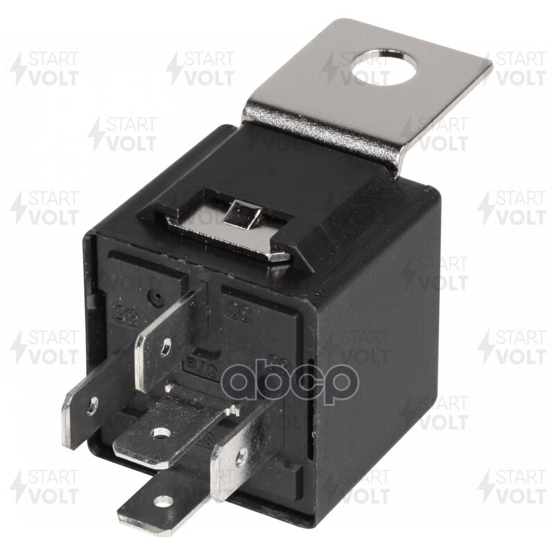 Реле автомобильное 5 конт. 12V 20/30A (с кронштейном) (SCR 0102) STARTVOLT арт. SCR0102
