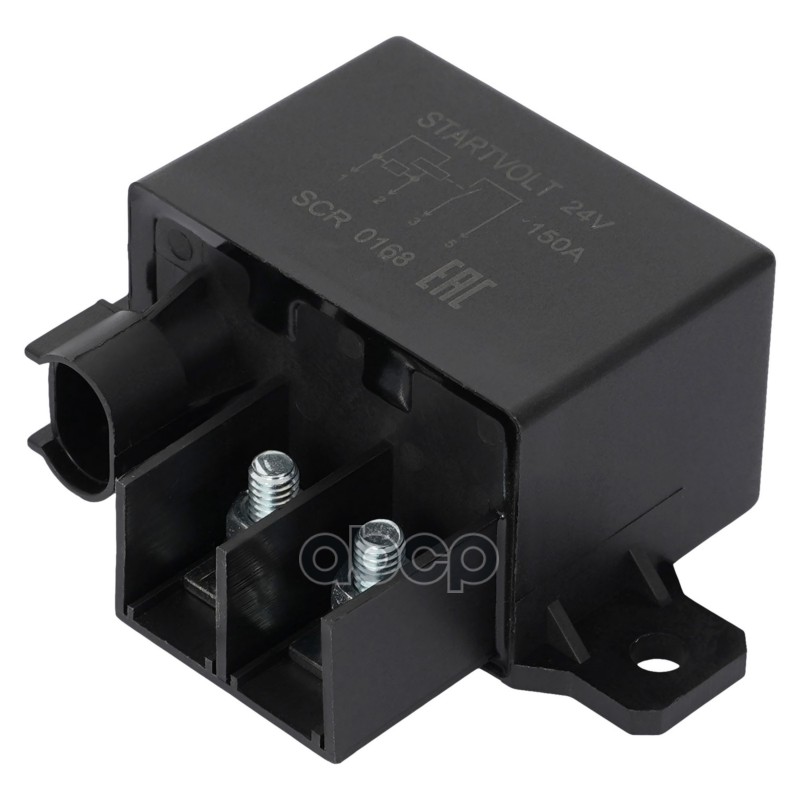 Реле 24V 150A для а/м КАМАЗ Компас 9/12 (22-)/JAC N75/N80/N120 (18-) (SCR 0168) STARTVOLT арт. SCR0168