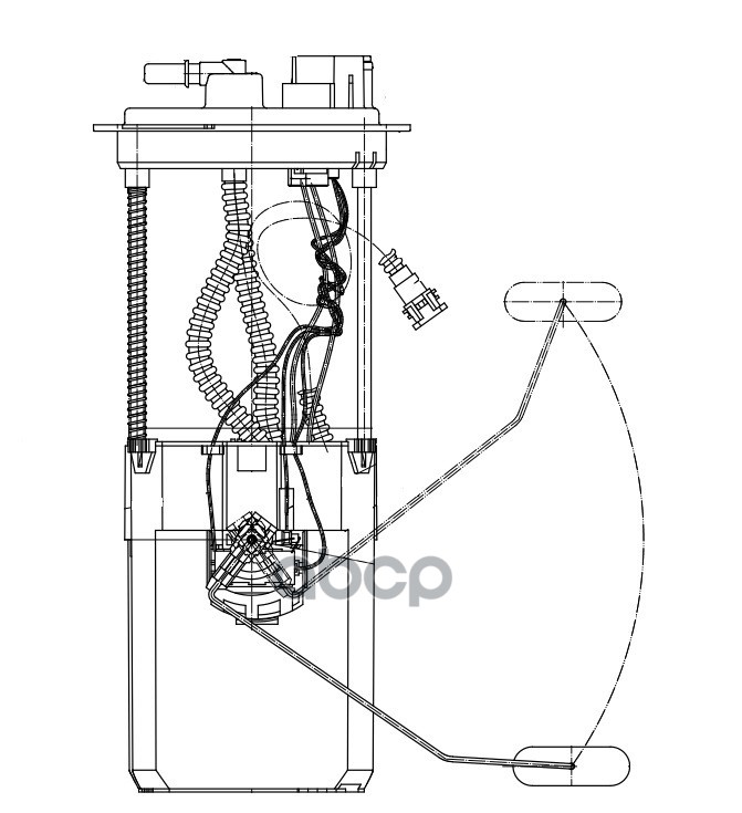 Модуль топл. насоса для а/м Chevrolet Captiva (06-)/Opel Antara (06-) 2.0D/2.2D (SFM 0519) STARTVOLT арт. SFM0519