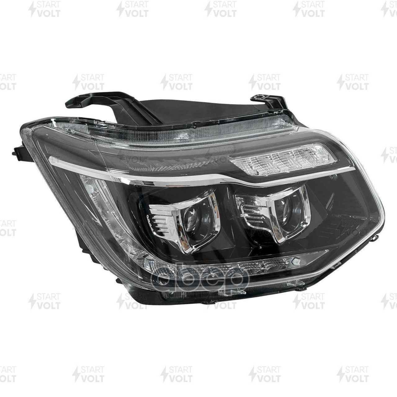 Фара для а/м ГАЗ Газель NN (21-)/Соболь NN (22-) правая (светодиодн.) (SHL 0343R) STARTVOLT арт. SHL0343R