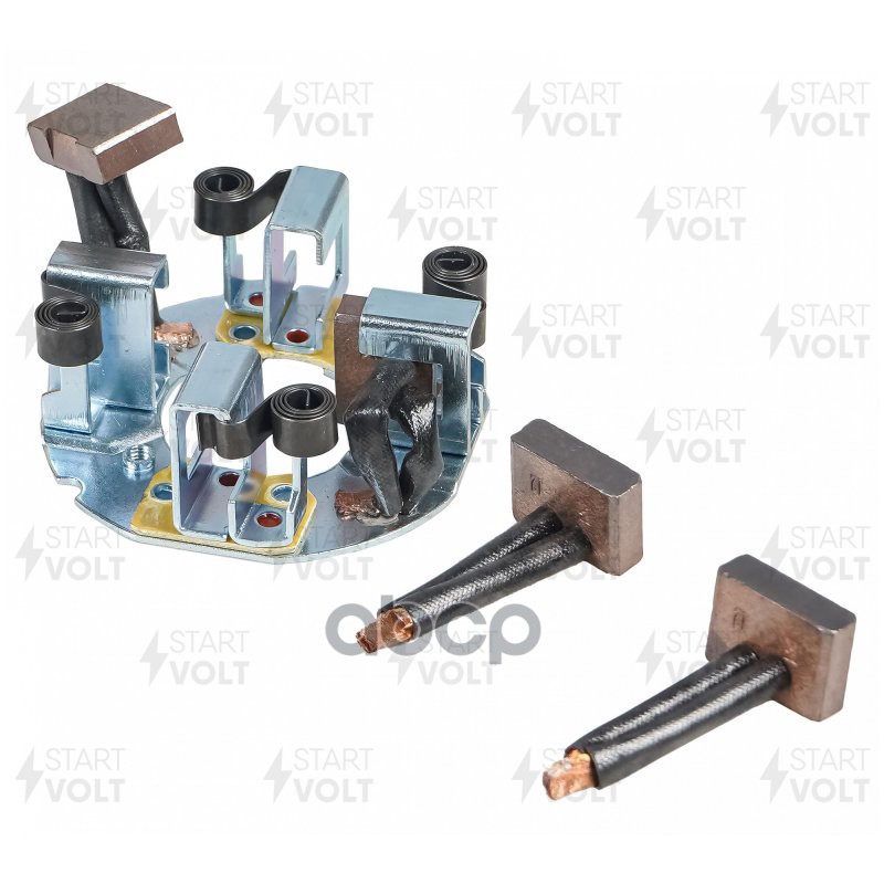 Узел щеточный стартера для а/м ГАЗ ГАЗон Next с дв. ЯМЗ-534/536 12В (VBS 0354) STARTVOLT арт. VBS0354