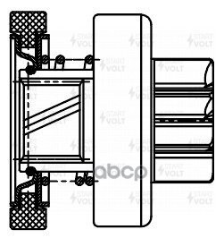 Привод стартера (бендикс) для а/м Opel Astra J (10-)/Corsa D (09-) 1.4i (VCS 0520) STARTVOLT арт. VCS0520
