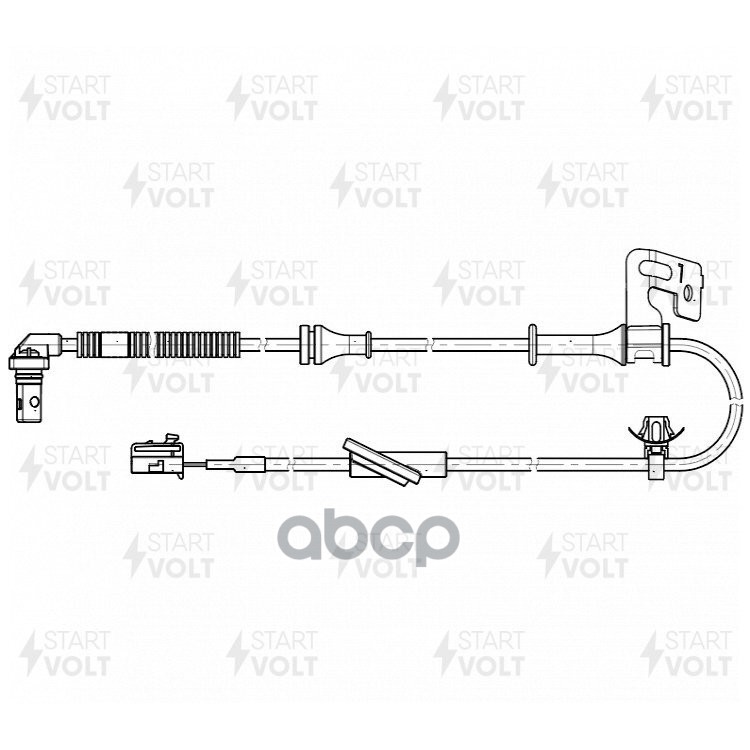 Датчик ABS для а/м Hyundai Solaris (10-)/KIA Rio (11-) задн. лев. (VS-ABS 0804) STARTVOLT арт. VSABS0804