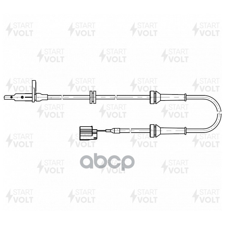 Датчик ABS для а/м Nissan Qashqai J11 13- перед. кол. VSABS1401 STARTVOLT арт. VS-ABS1401