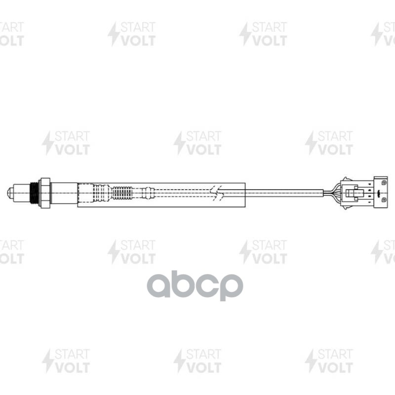 Датчик кисл. для а/м Volvo XC90 (02-)/XC70 (00-) с 2004 2.5T после кат. (VS-OS 1022) STARTVOLT арт. VSOS1022