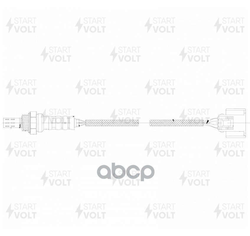 Датчик кисл. для а/м Nissan Note (14-)/Juke (10-) 1.6i до кат. (VS-OS 1414) STARTVOLT арт. VSOS1414