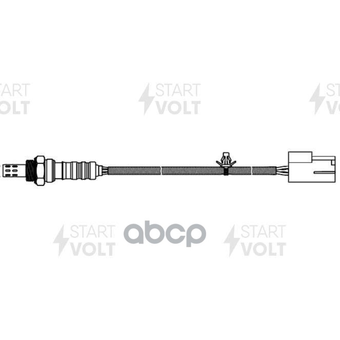 Датчик кисл. для а.м Nissan Almera N16 00- 1.5i,1.8i,Primera 02- 1.6i,1.8i после кат. VS-OS1424 STARTVOLT арт. VS-OS1424