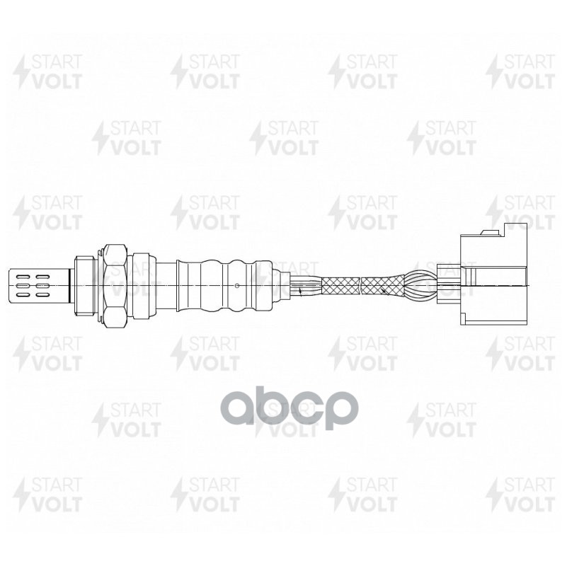 Датчик кисл. для а/м Mercedes-Benz GLE Coupe С292 (14-) 3.0i после кат. справа (VS-OS 1564) STARTVOLT арт. VSOS1564
