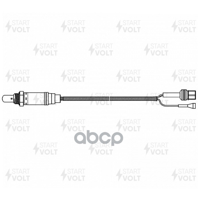 Датчик кисл. для а/м VAG Passat (88-) 1.8i/80 (86-) 2.0i 3pin (VS-OS 2124) STARTVOLT арт. VSOS2124